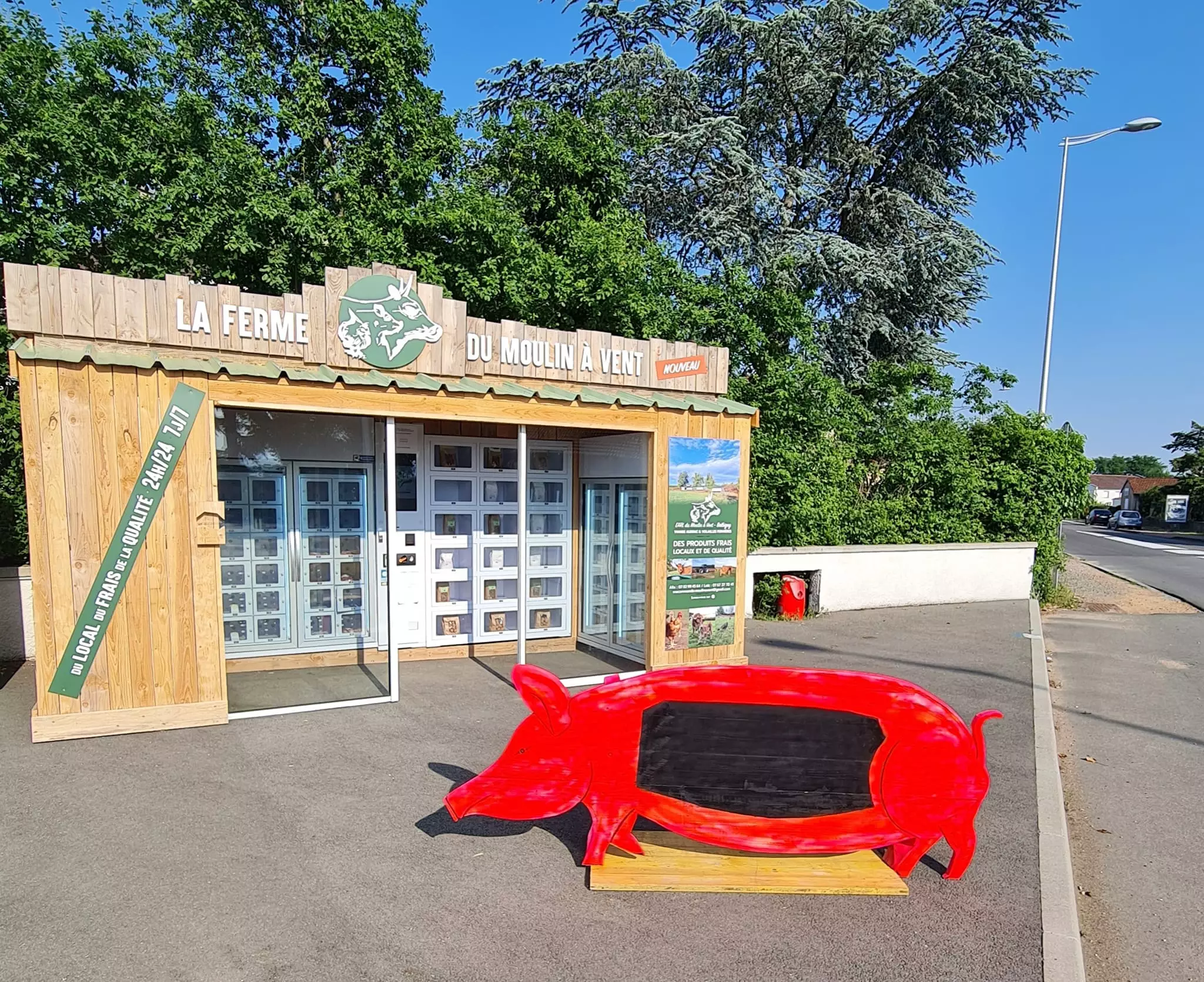 La Ferme du Moulin à Vent — Bauernhof, Balbigny