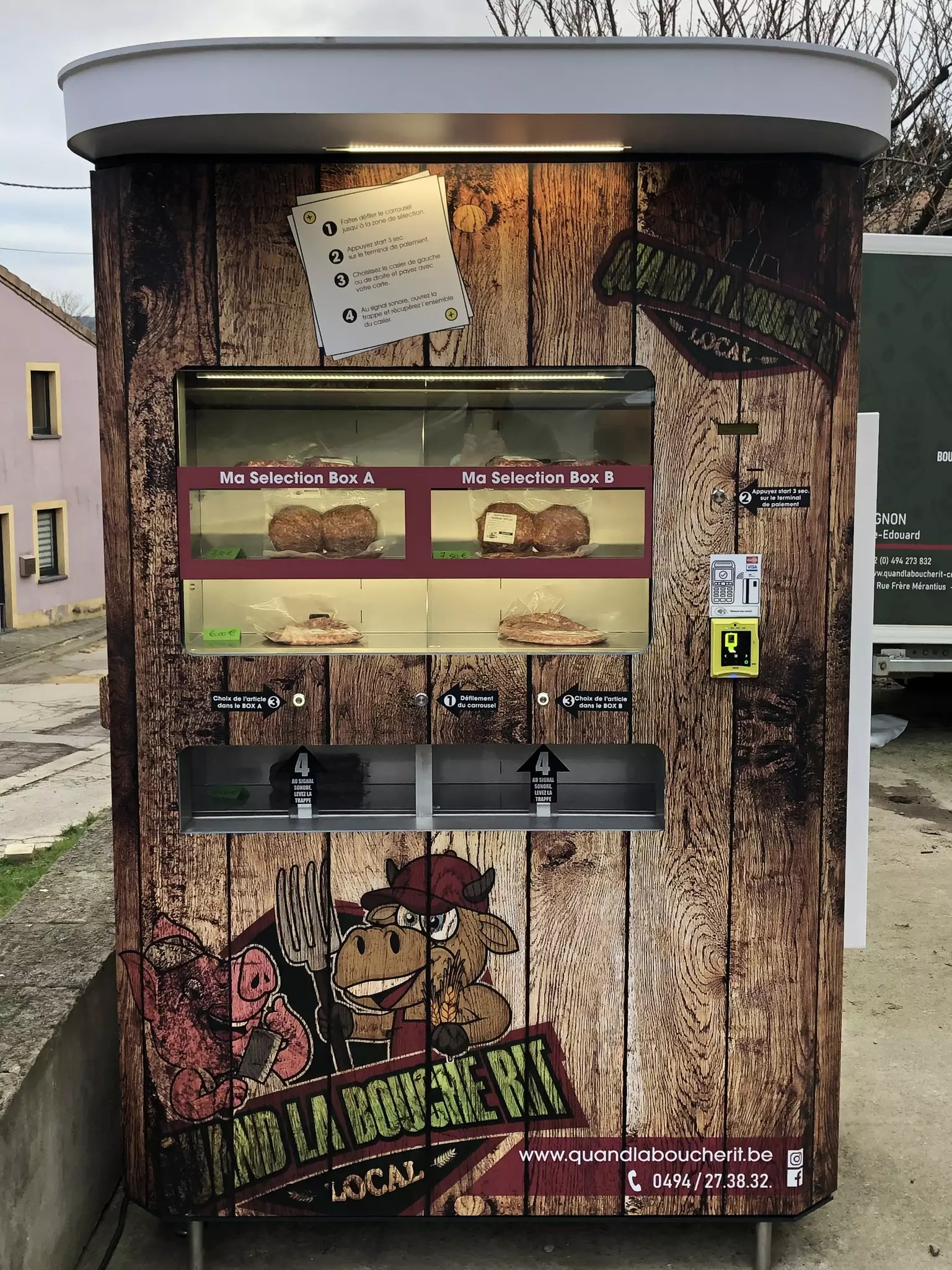 Quand la Bouche rit — Boucherie, Virton