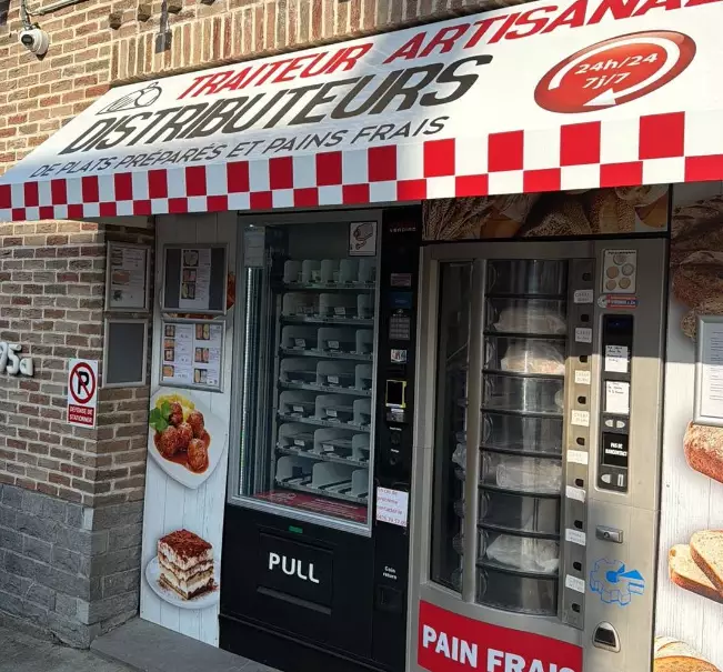 Pain frais — Bakkerij, Courcelles