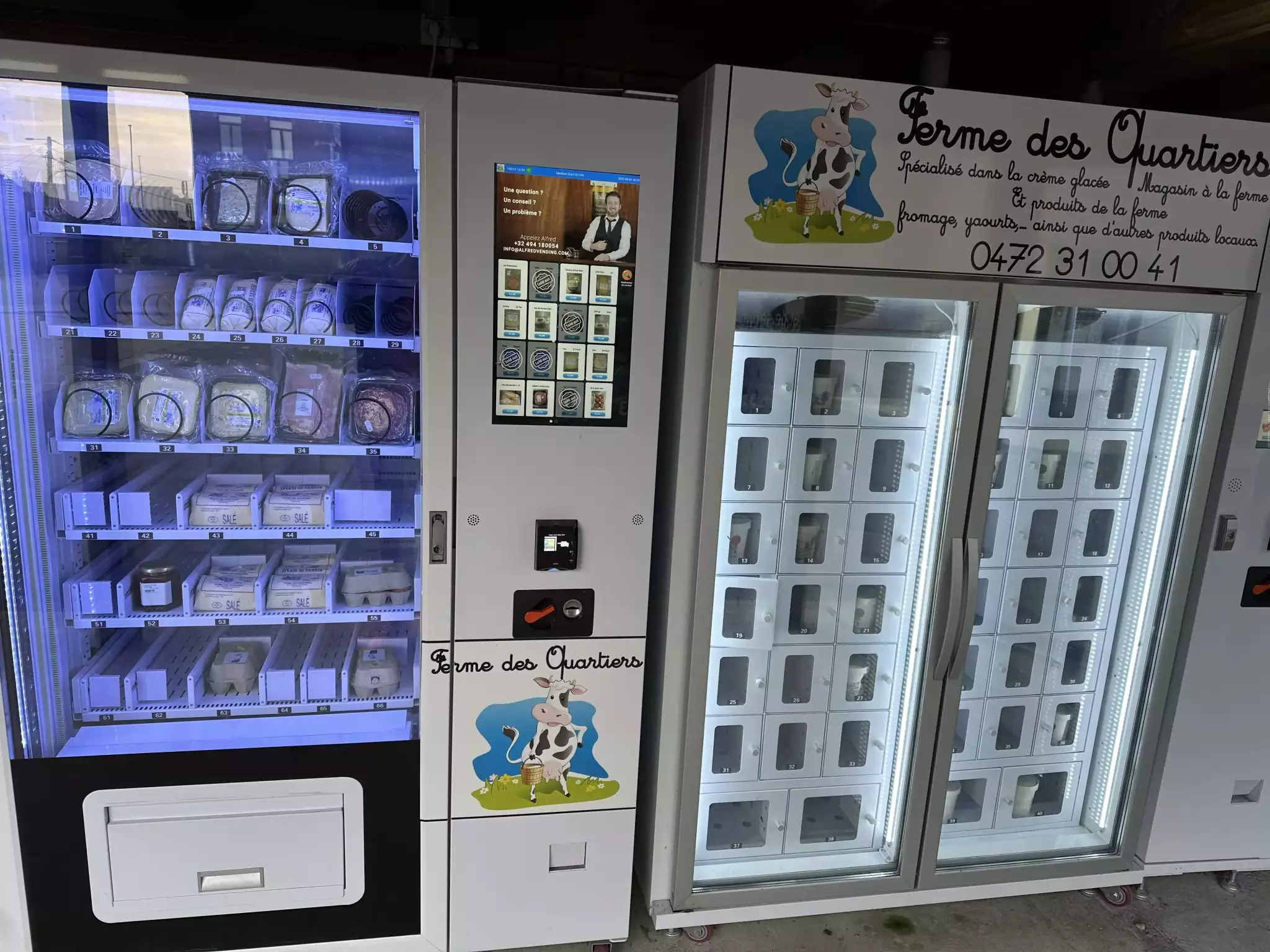 Ferme des Quartiers — Glace, Erquelinnes
